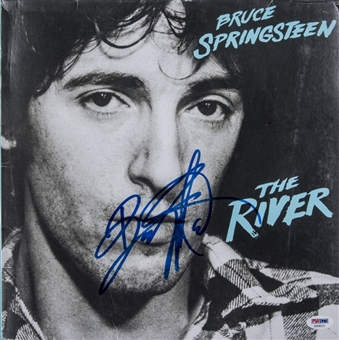 Bruce Springsteen Autographed "The River" Album Cover (PSA/DNA)